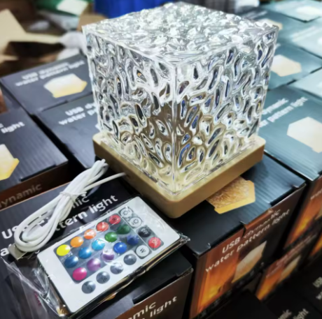 crystal lamp