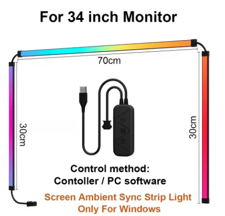 Luci da gioco USB RGB