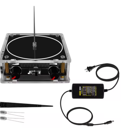 Musica Tesla Coil Bluetooth/AUX Carillon dual mode Fulmine artificiale Ingresso audio toccabile Esperimenti scientifici Bluetooth