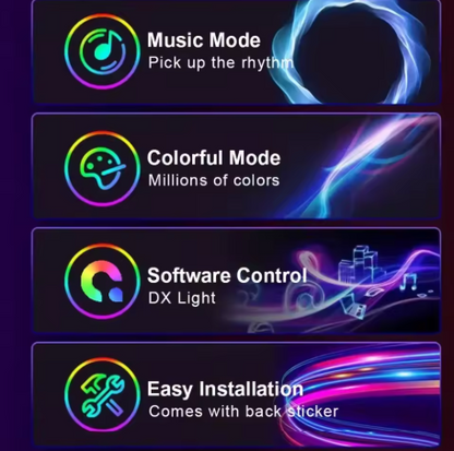 Luci da gioco USB RGB