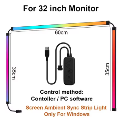 Luci da gioco USB RGB